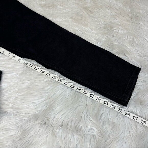 Everlane Women's NWT Black The Curvy Cheeky Denim Minimalist Jean W26-27/L25.5‎ - Picture 10 of 11